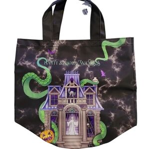 Bath & Body Works Haunted House Canvas Bag
